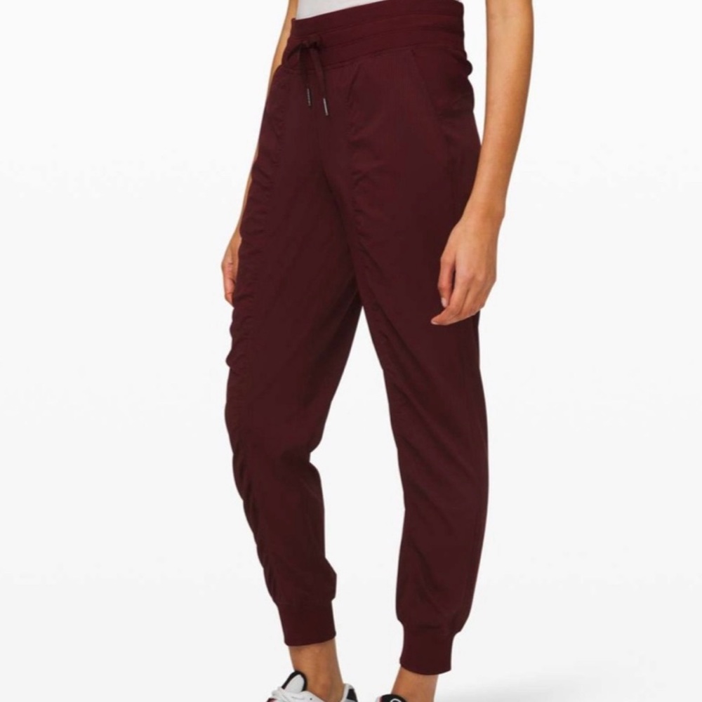 Lululemon Athletica Maroon Joggers